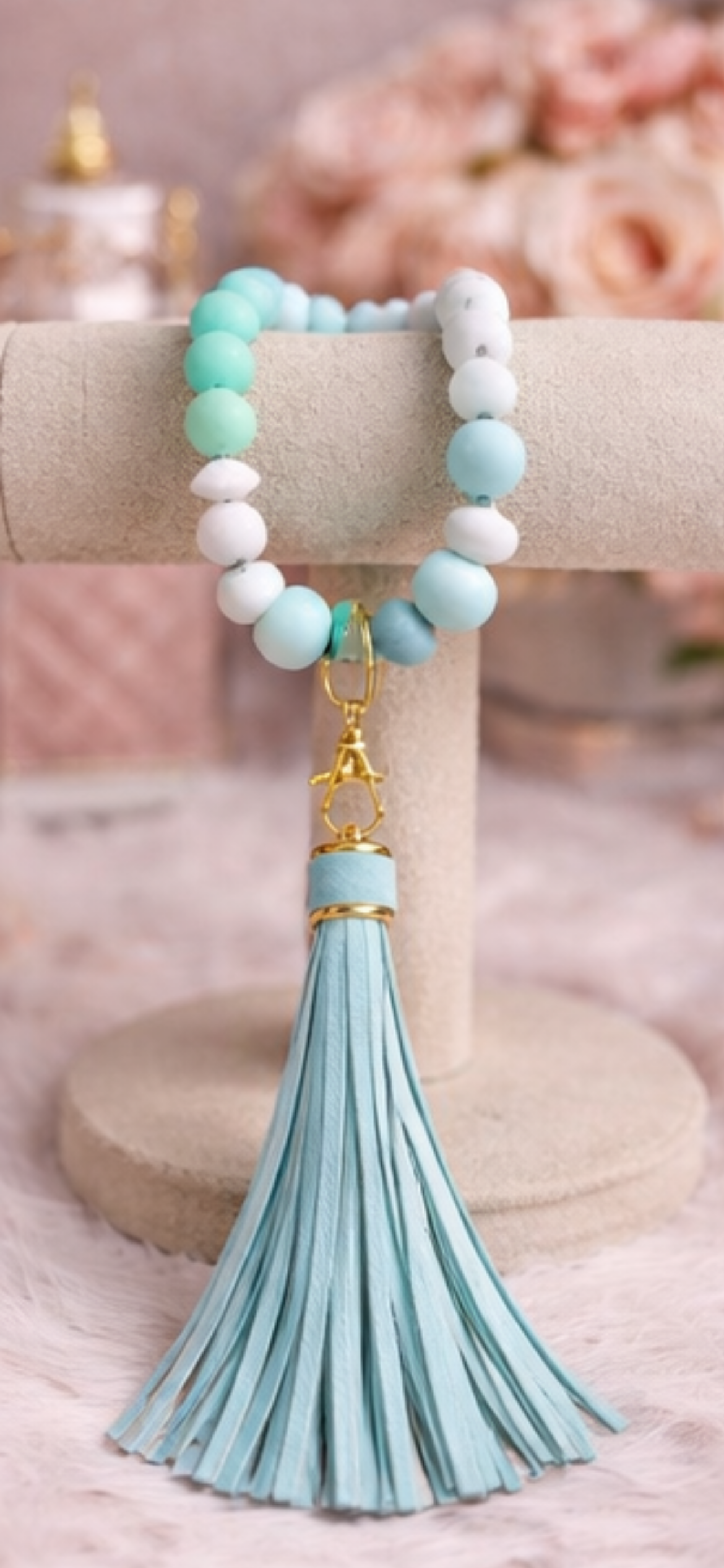Coastal Calm Wristlet