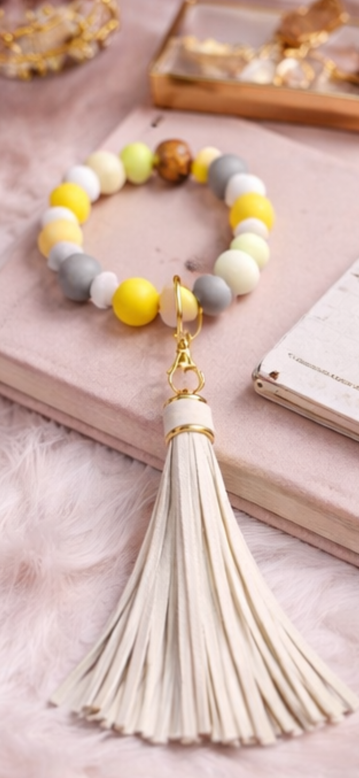 Golden Glow Wristlet