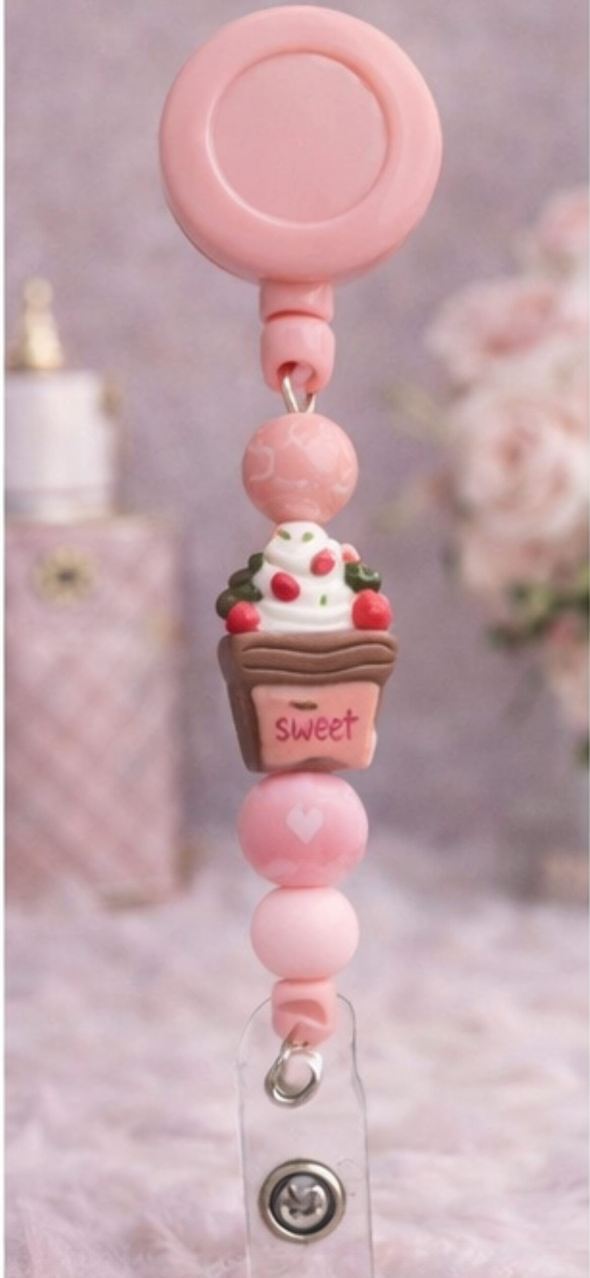 Sweet Cupcake Badge Reel
