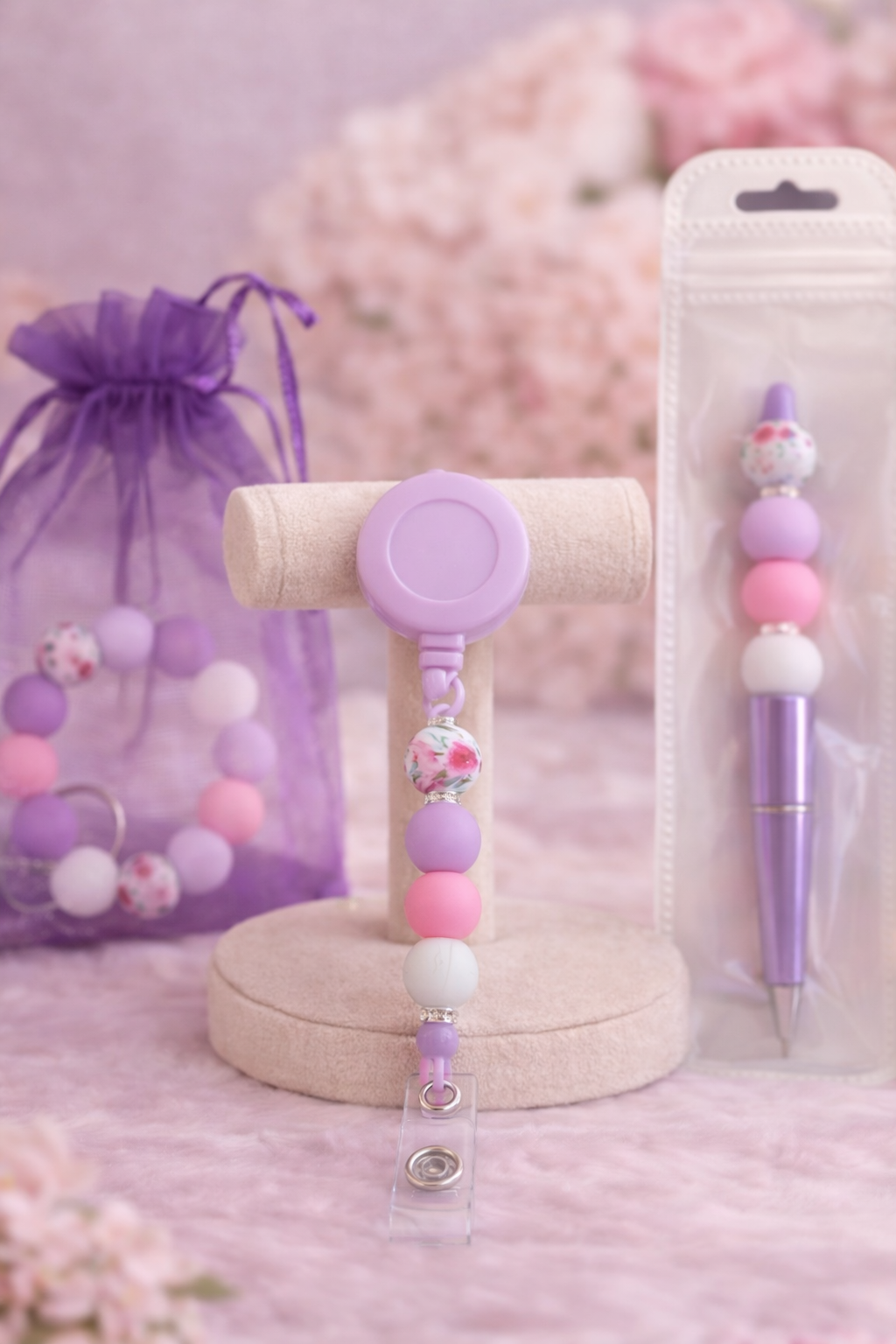 Blush Lavender Office Essentials Set